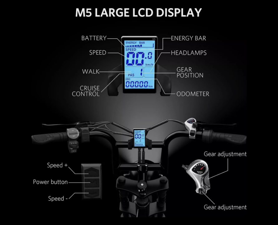 Электровелосипед Cruzzer V8