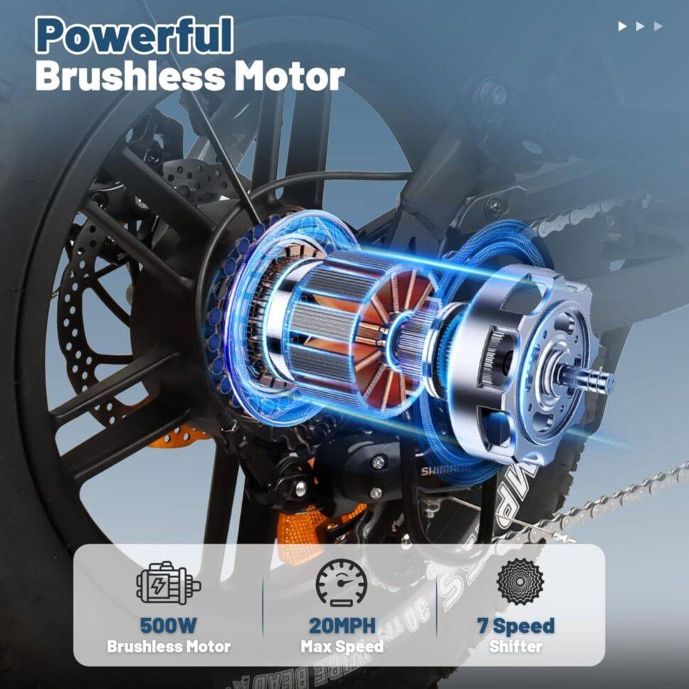 Электровелосипед Cruzzer V8 mini